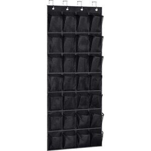 AOODA Over The Door Shoe Organizer 28 Pocket Hanging Closet Shoe Rack